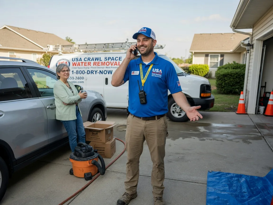 Crawl Space Water Removal Brumley, MO FAQs